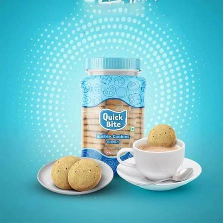 Quick Bite Butter Cookies Biscuit