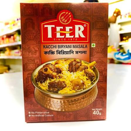 Teer Kacchi Biriyani Masala 40g
